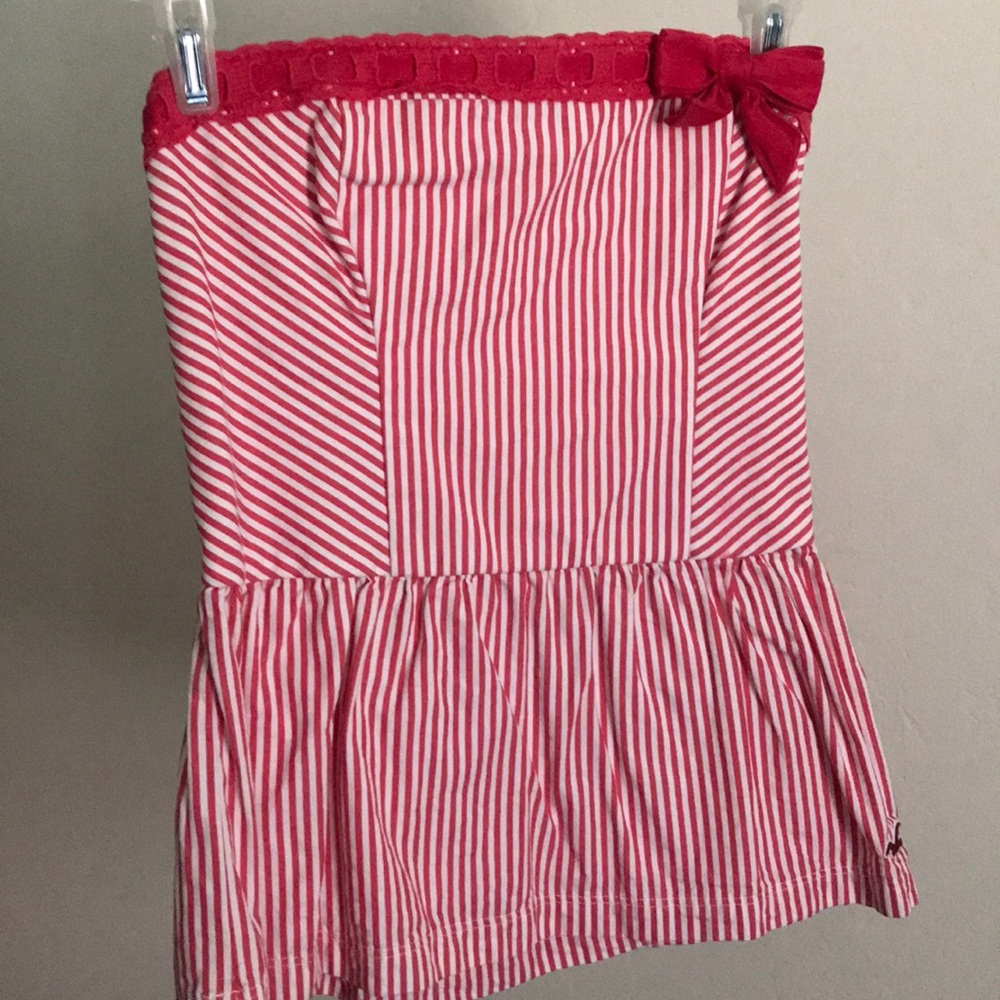 Strapless Hollister shirt